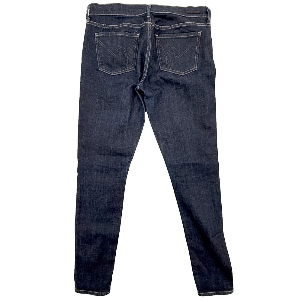 Citizens of Humanity Womens Jeans 29 Avedon Low Rise Skinny Dark Wash Minimalist